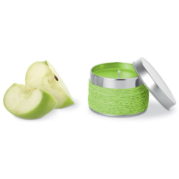 DELICIOUS Aromatic Tin Candle in Decorative Box - GiftRetail IT2873