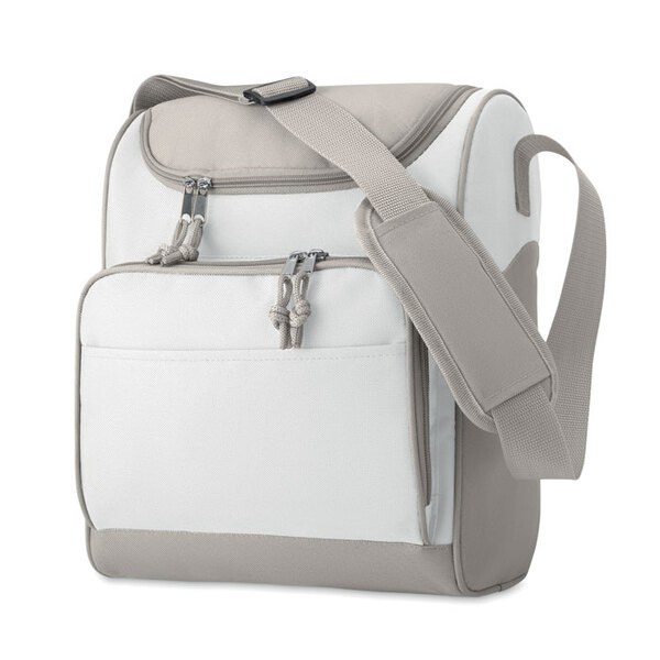 ZIPPER Durable 13L Insulated Cooler Bag with Front Pocket - GiftRetail IT3101