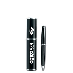 OREGON Elegant Metal Twist Ball Pen with Gift Case