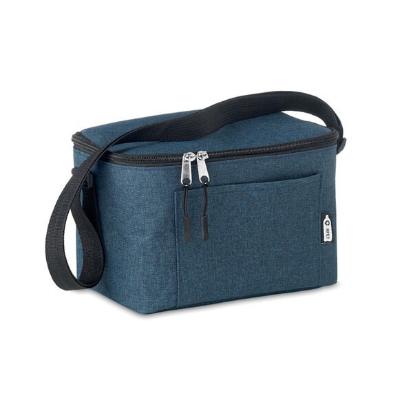 CUBA Eco-Friendly 600D RPET Insulated Cooler Bag for 6 Cans - GiftRetail MO6150