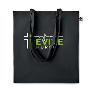 ZIMDE COLOUR Eco-Friendly Organic Cotton Grocery Tote Bag