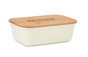THURSDAY Eco-Friendly Lunch Box with Bamboo Lid and Vent Cap - GiftRetail MO6240