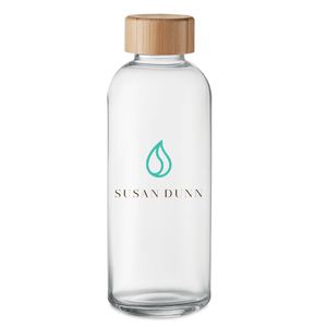FRISIAN Eco-Friendly 650ml Glass Bottle with Bamboo Lid