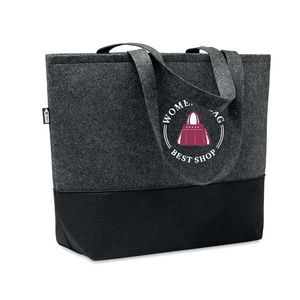 DUO INDICO RPET Eco-Friendly RPET Felt Shopping Bag with Colored Base