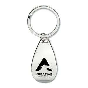 HANDY Compact Metal Key Ring with Bottle Opener