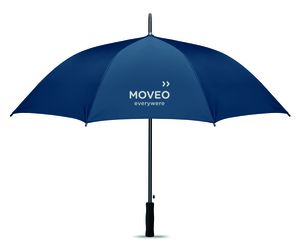 SWANSEA+ 27 Inch Auto Open Silver Coated Umbrella - GiftRetail MO9093