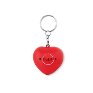 LOVY RING Elegant PU Heart-Shaped Key Ring Accessory