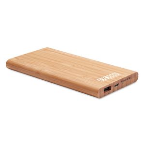 ARENA Eco-Friendly Bamboo Wireless Power Bank 6000mAh