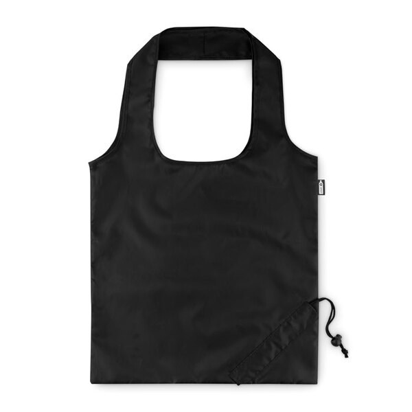 FOLDPET Eco-Friendly Foldable RPET Shopping Bag with Pouch - GiftRetail MO9861