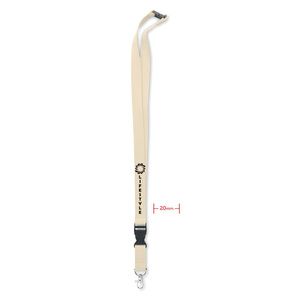 LANNYCOT Premium Cotton Lanyard with Safety Breakaway and Buckle - GiftRetail MO6708