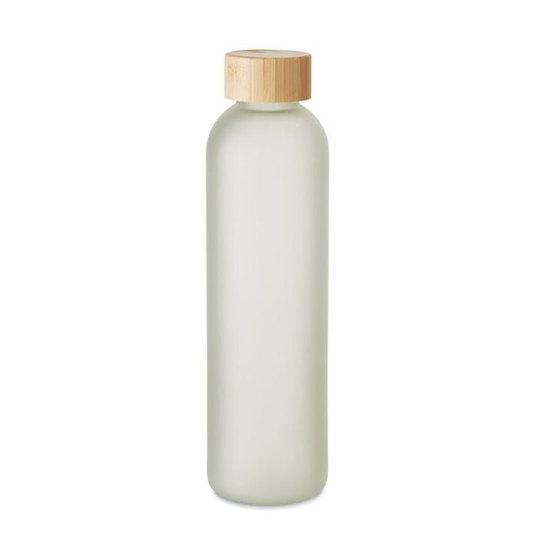 LOM Eco-Friendly Bamboo Lid Sublimation Glass Bottle 650ml - GiftRetail MO6921