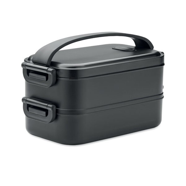 IDOLUNCH Eco-Friendly Two-Tier Recycled PP Lunch Box - GiftRetail MO2119
