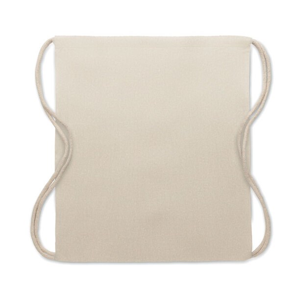 MUJIKA Eco-Friendly Recycled Cotton Drawstring Bag - GiftRetail MO2189