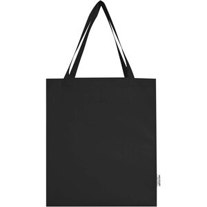 Madras 140 g/m² GRS recycled cotton gusset tote bag - EgotierPro 120733