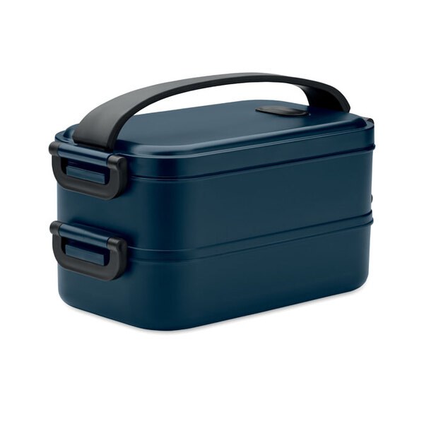 IDOLUNCH Eco-Friendly Two-Tier Recycled PP Lunch Box - GiftRetail MO2119