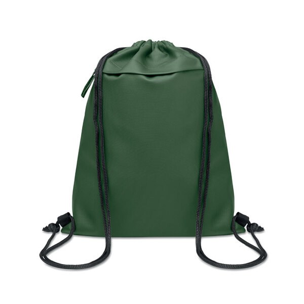 BANGKOK BAG Drawstring bag in 600D RPET - GiftRetail MO2639