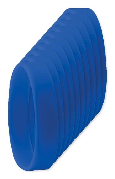 Pack of 10 GiftRetail MO8913 - Durable Event Silicone - Wristband for All Occasions