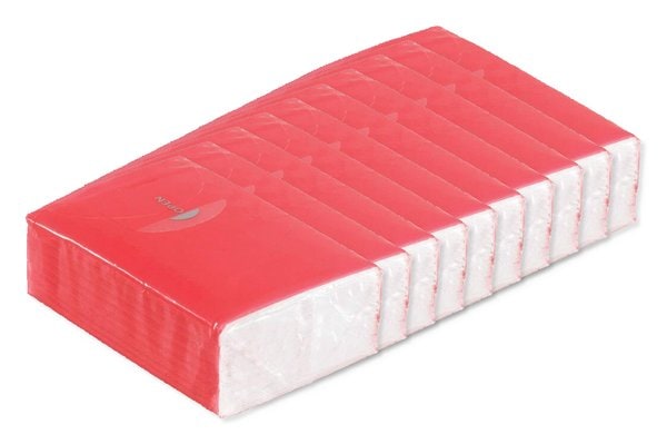 Pack of 100 GiftRetail MO8649 - SNEEZIE Elegant Ultra-Absorbent Mini Tissue Pack