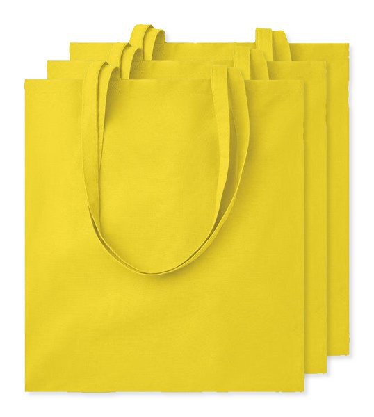 Pack of 30 GiftRetail MO9268 - COTTONEL COLOUR Eco-Friendly 140gsm Cotton Shopping Tote Bag