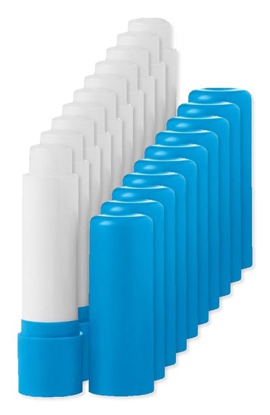Pack of 100 GiftRetail IT2698 - GLOSS Natural Assorted Colors SPF10 Lip Balm