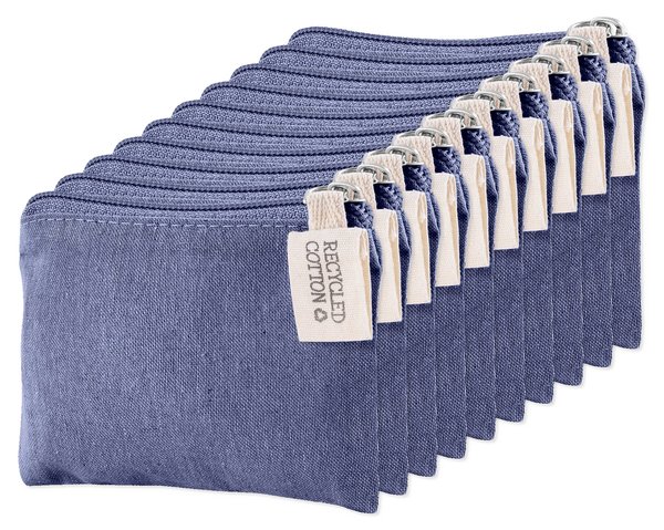 Pack of 10 Goya 53506 - Recycled Cotton Purse - GRS Certified KALA