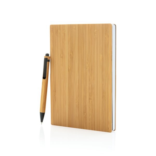 XD Collection P772.15 - A5 Bamboo notebook & pen set