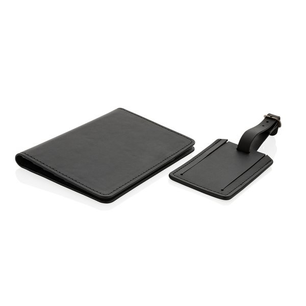 Swiss Peak P820.73 - Swiss Peak GRS recycled PU travel gift set