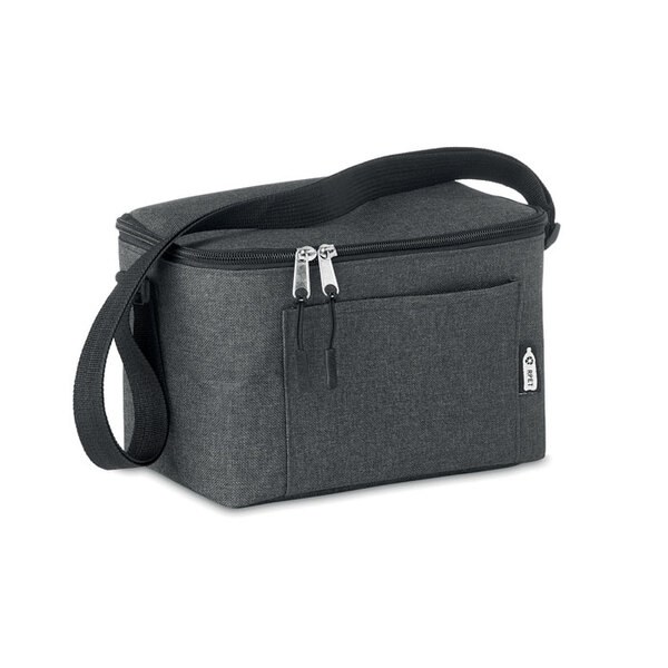 CUBA Eco-Friendly 600D RPET Insulated Cooler Bag for 6 Cans - GiftRetail MO6150