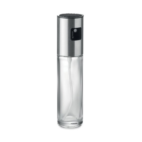 FUNSHA Elegant Glass Oil Spray Dispenser with Steel Lid - GiftRetail MO6630