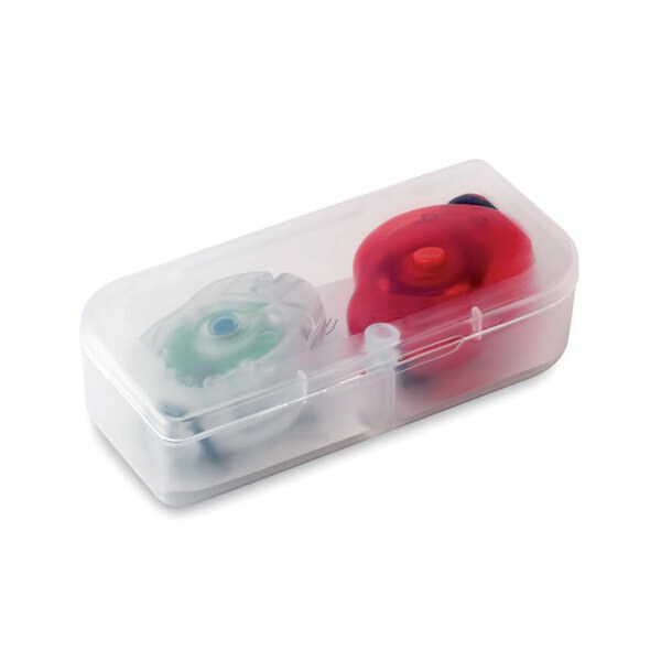 BYLUX Dual Bicycle Safety Lights with PP Box - GiftRetail MO8070