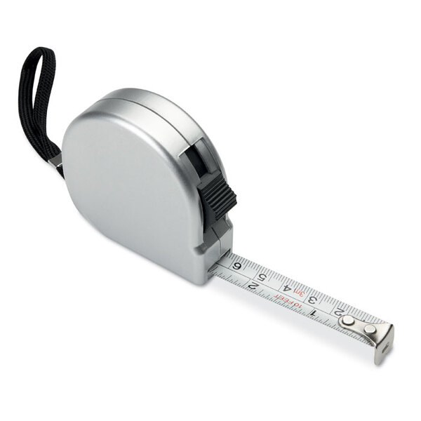 MELO Professional 2m Measuring Tape with Silver Case - GiftRetail MO8239
