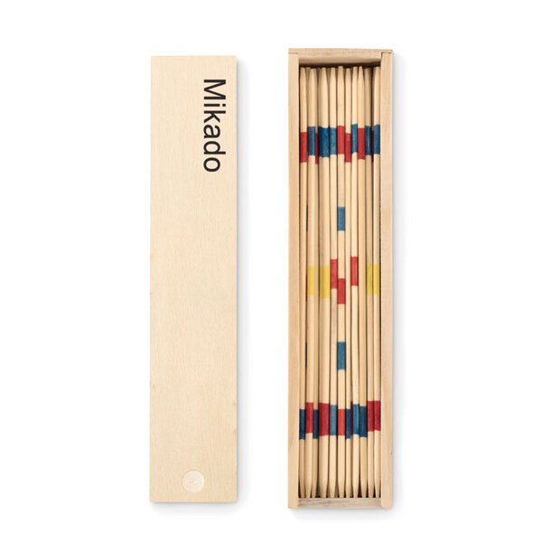 MINI MIKADO Premium Wooden Mikado Game Set in Box - GiftRetail MO9189