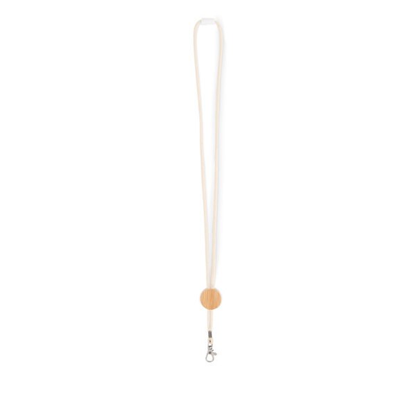 KARA Cotton Lanyard with metal hook - GiftRetail MO6830
