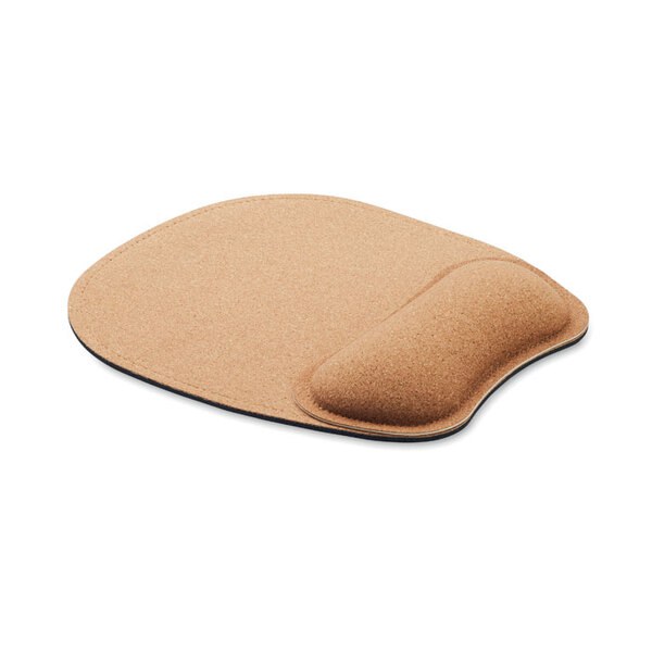 MARBO Eco-Friendly Ergonomic Cork Mouse Pad with Wrist Support