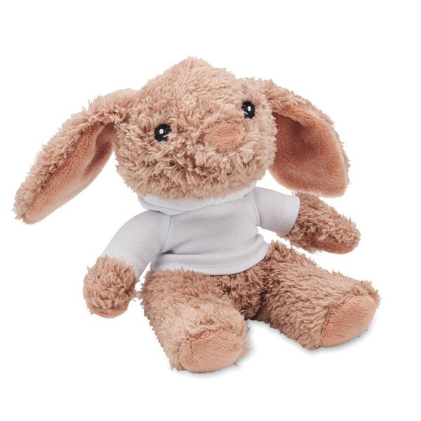 BUNNY Adorable Bunny Plush in Hoodie for Sublimation - GiftRetail MO2121