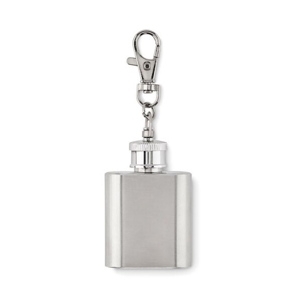 HIPPY Compact Stainless Steel Hipflask Keychain
