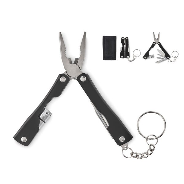 AYUDA Stainless Steel Multi-Tool Knife with Flashlight