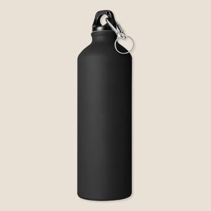 Goya 33545 - 750ml Aluminum Bottle with Carabiner Keyring MATT