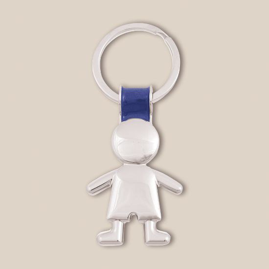 Goya 33078 - Metallic Keychain with Boy/Girl Design KINDER