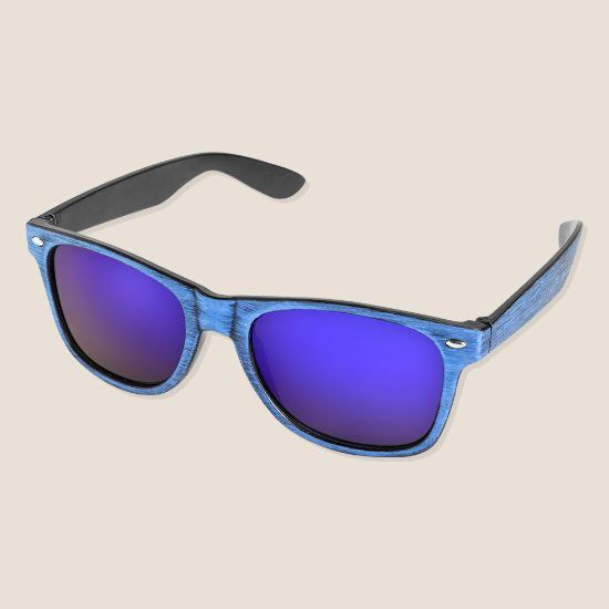 Goya 38056 - Colored Wood-Imitation Sunglasses with UV400 Mirror Lenses TIMBER