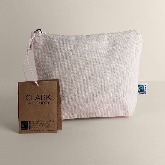 Fairtrade Cotton Toilet Bag, 280gsm CLARK