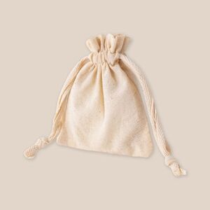 Goya 50630 - Cotton Gift Bag 9x10.5cm with String Closure PULL