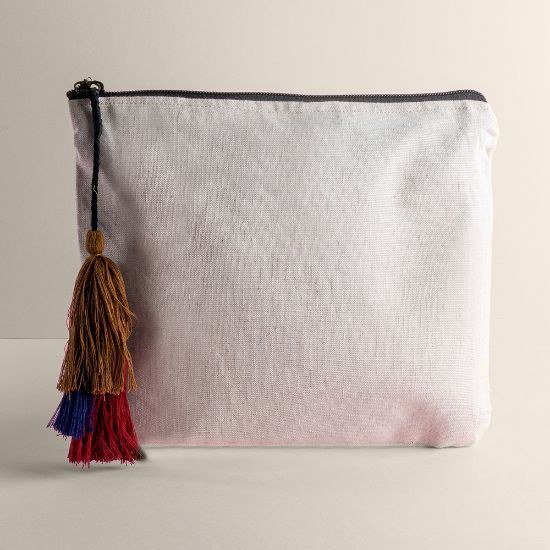 Goya 52017 - Hemp Toilet Bag with Decorative Tassels HEMP