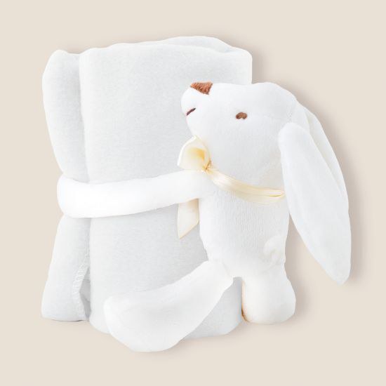 Goya 52060 - Soft Teddy Children's Blanket 100x75cm BOWY