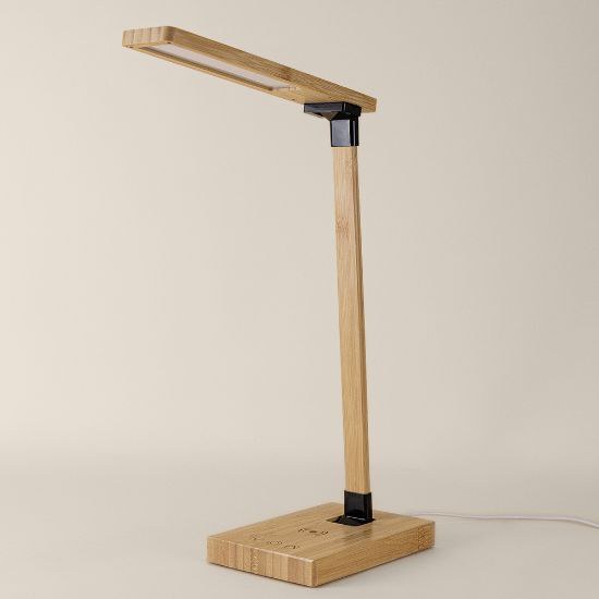 Goya 52511 - Bamboo 2-in-1 Foldable Lamp with Charger DENALI