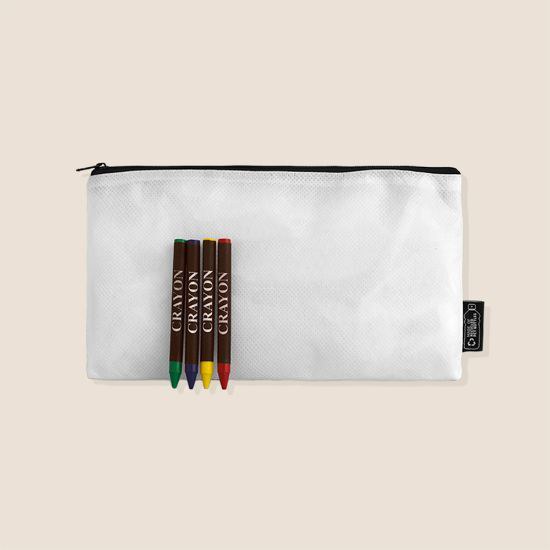 Goya 53039 - RPET Case with 4 Wax Crayons MATERNELLE