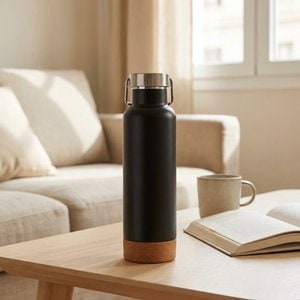 IVES Eco-Friendly 500ml Double Wall Insulated Bottle - GiftRetail MO2234
