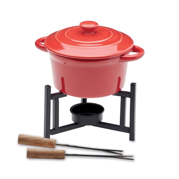 BIG KASE Ceramic fondue set 300 ml - GiftRetail MO2386
