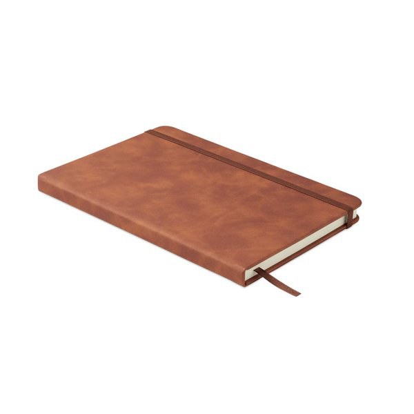 TINT A5 smokey PU notebook - GiftRetail MO2664