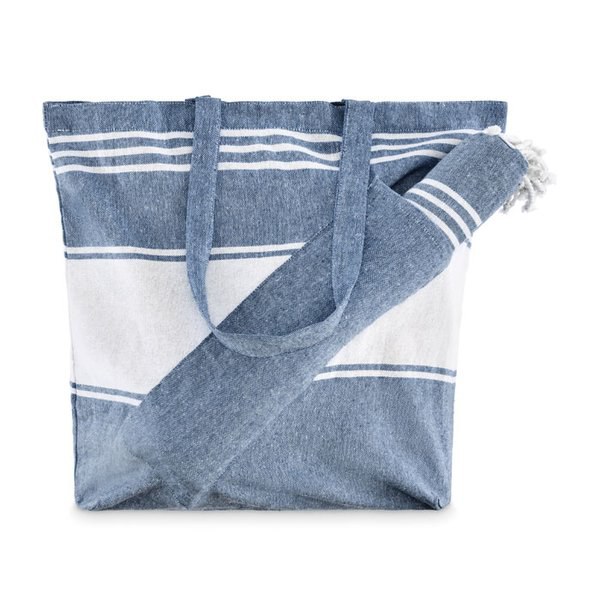 HUMMUM Beach bag with hammam towel - GiftRetail MO2954
